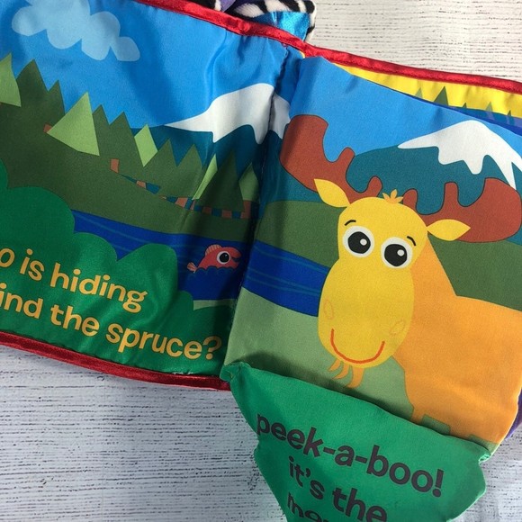 lamaze soft toys moose & soft book toy bundle - Picture 8 of 9